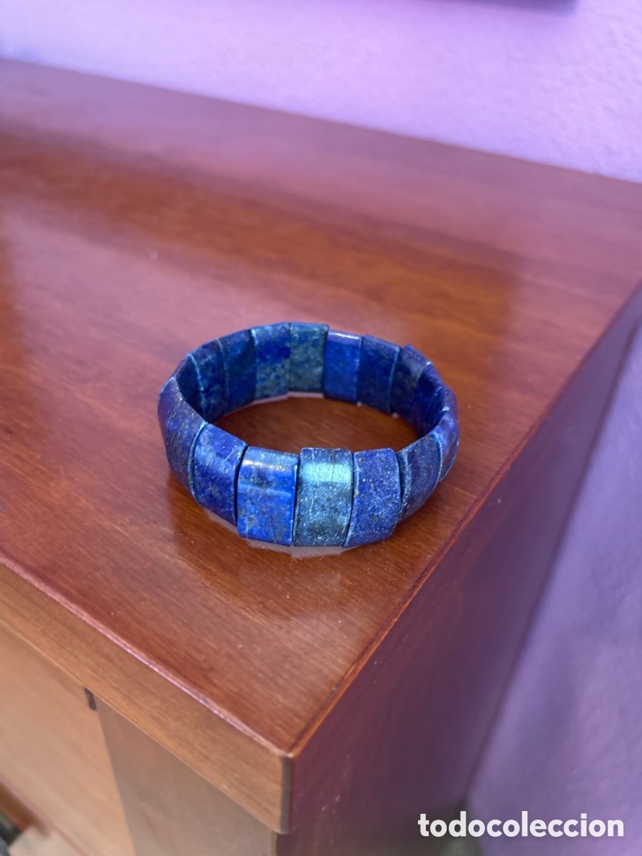 Joyeria: Pulsera lapisl&aacute;zuli 92 gramos - Foto 1
