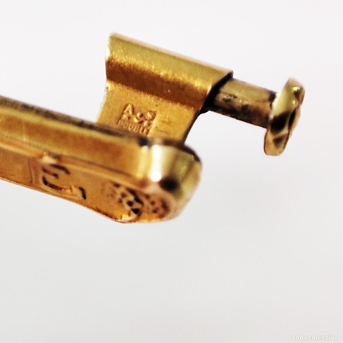 Joyeria: Becker- Broche Art Nouveau Bebe oro fix - Foto 3