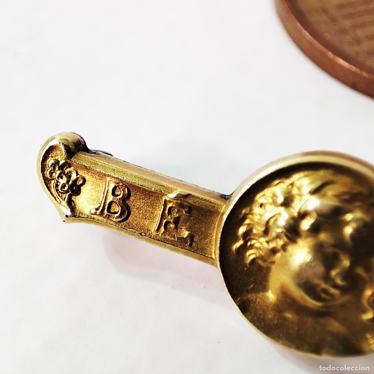 Joyeria: Becker- Broche Art Nouveau Bebe oro fix - Foto 10