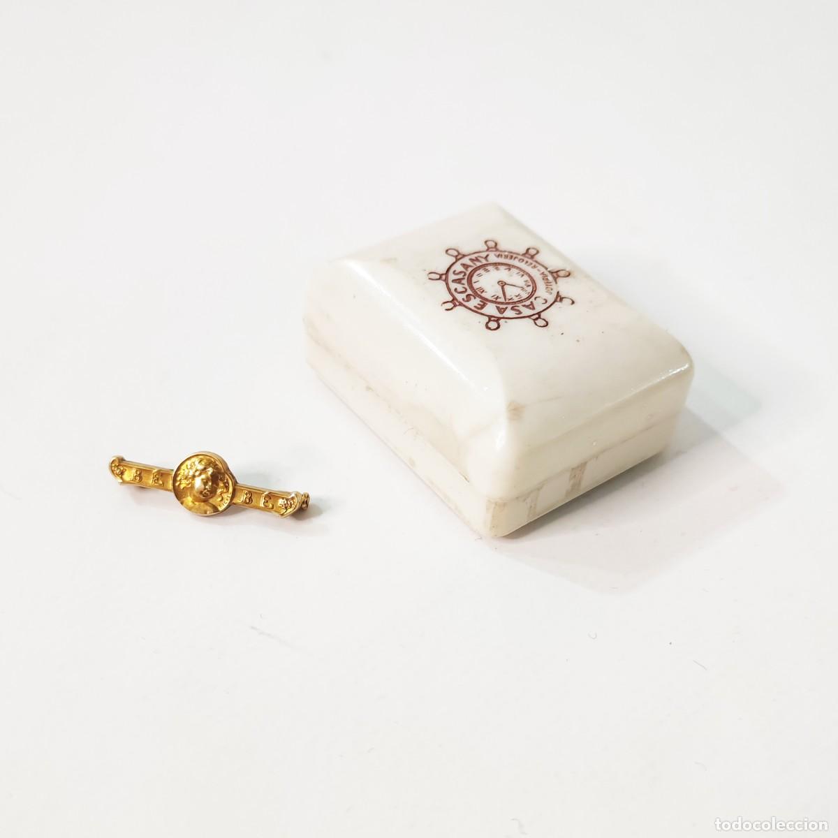 Joyeria: Becker- Broche Art Nouveau Bebe oro fix - Foto 17
