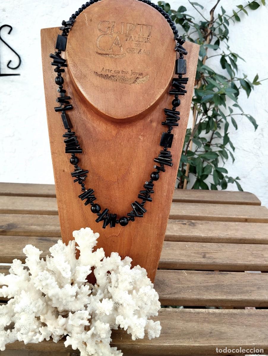 Joyeria: Collar Vintage Coral Negro. - Foto 2