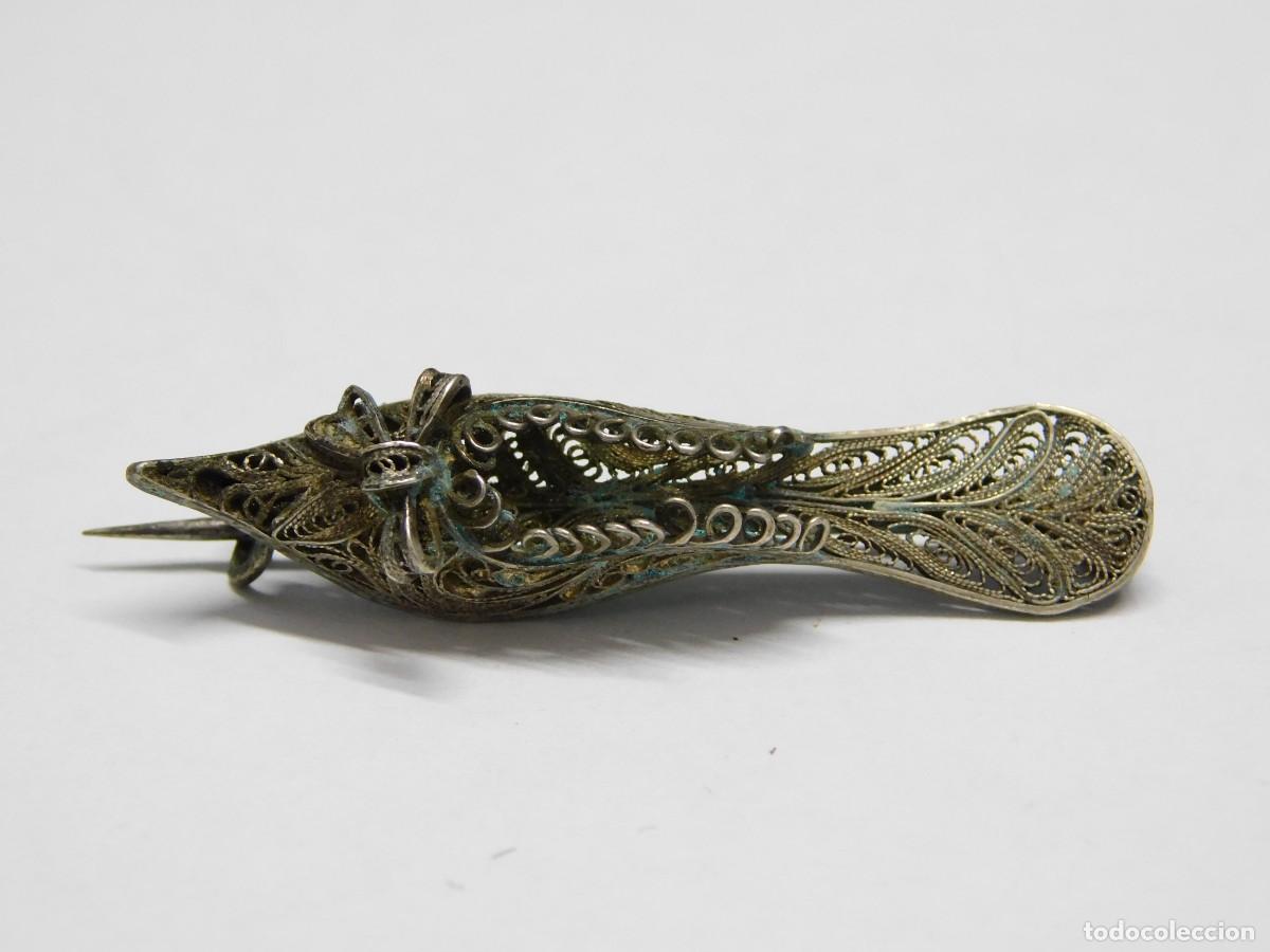 Joyeria: BROCHE ALFILER FILIGRANA DE PLATA - Foto 1