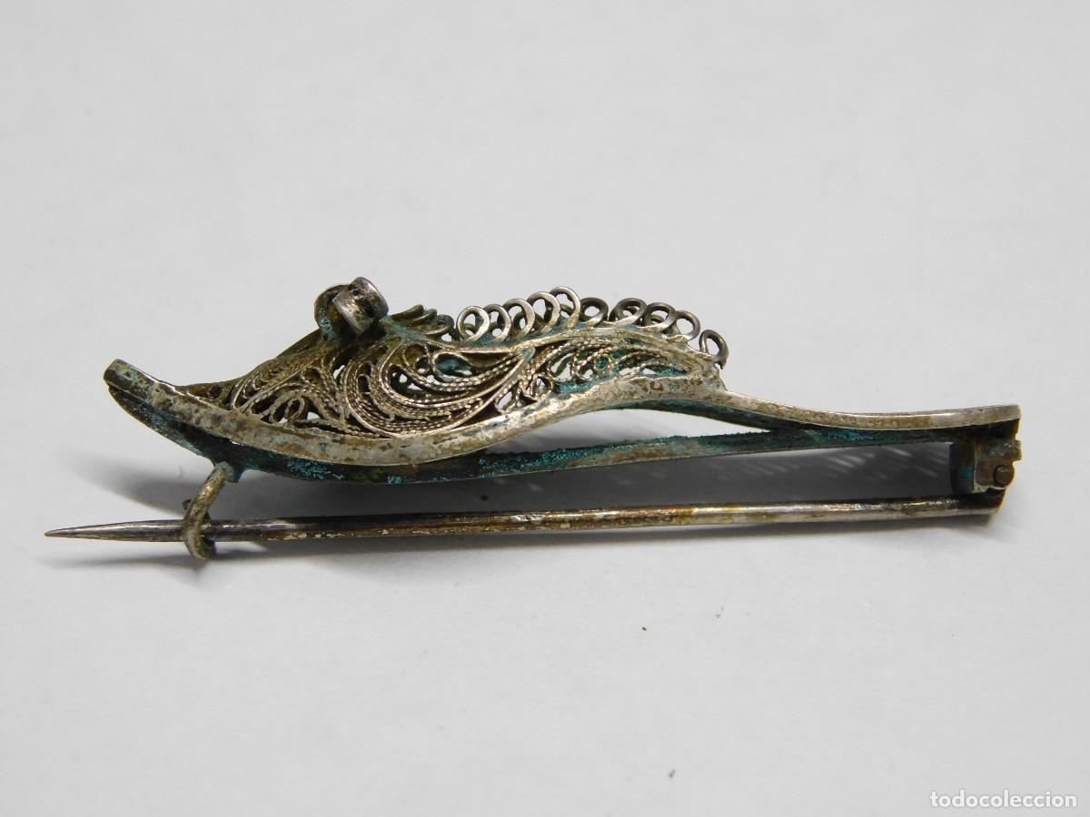 Joyeria: BROCHE ALFILER FILIGRANA DE PLATA - Foto 2