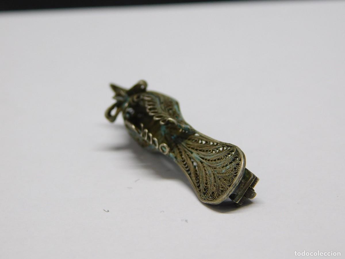 Joyeria: BROCHE ALFILER FILIGRANA DE PLATA - Foto 3