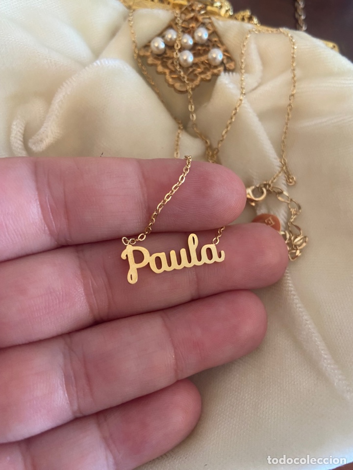 Joyeria: Cadena nombre paula boutique marbella - Foto 2