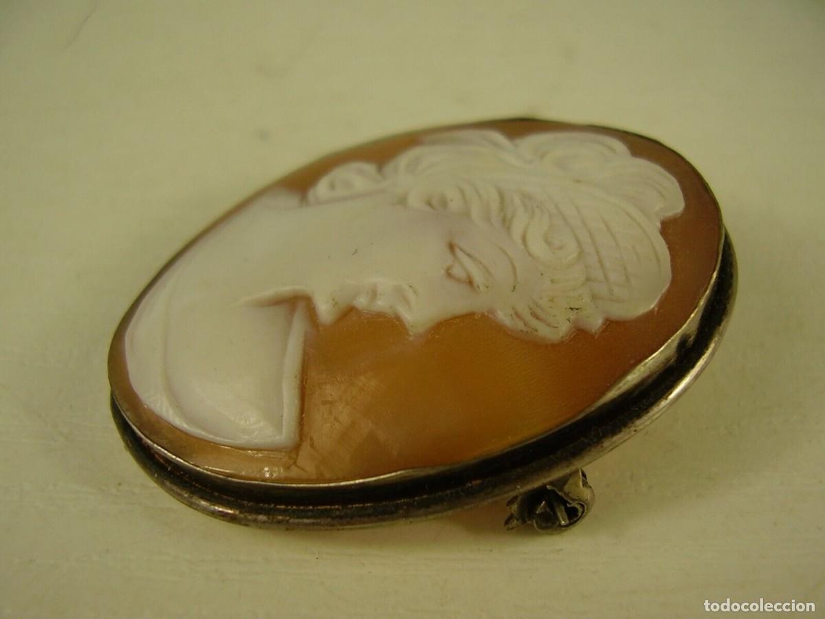 Joyeria: Broche en plata y gema, finales siglo XIX - Foto 2