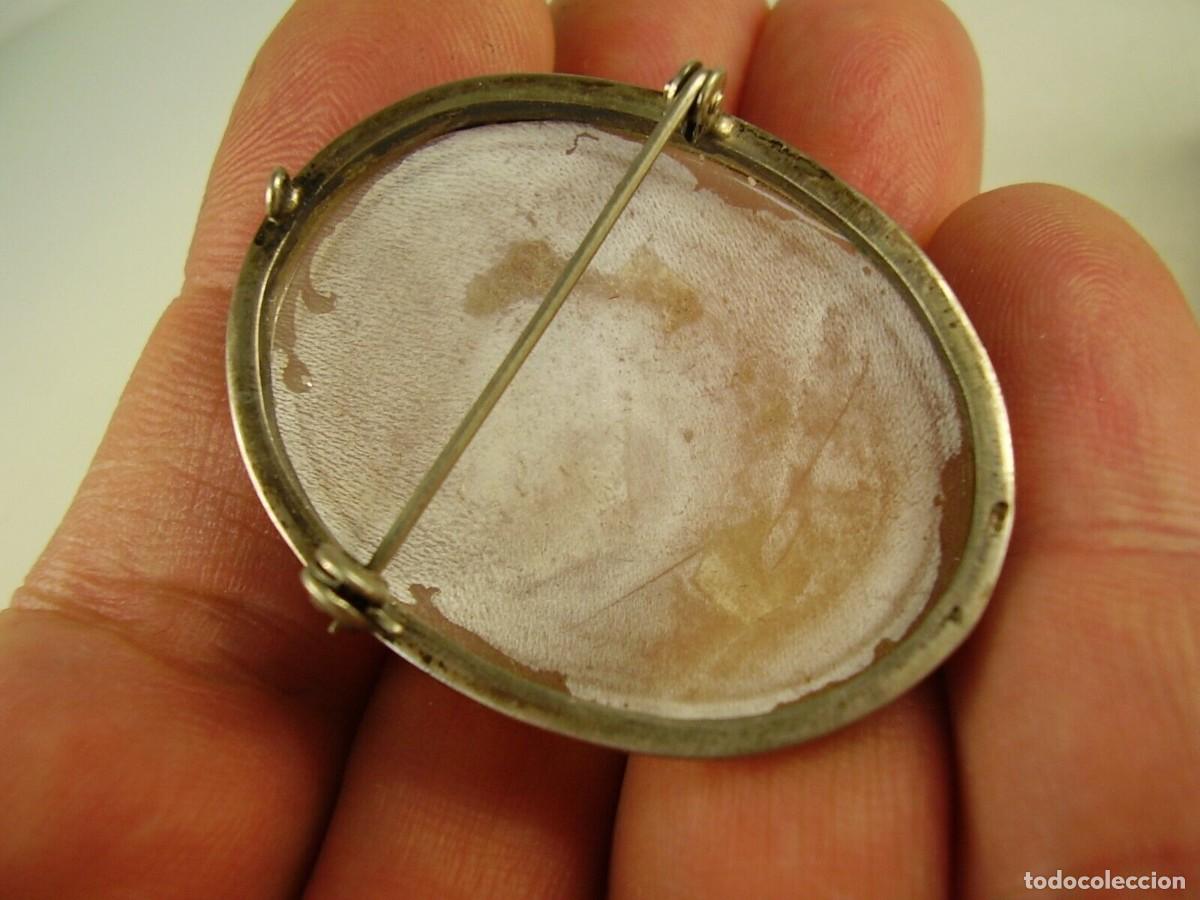 Joyeria: Broche en plata y gema, finales siglo XIX - Foto 3