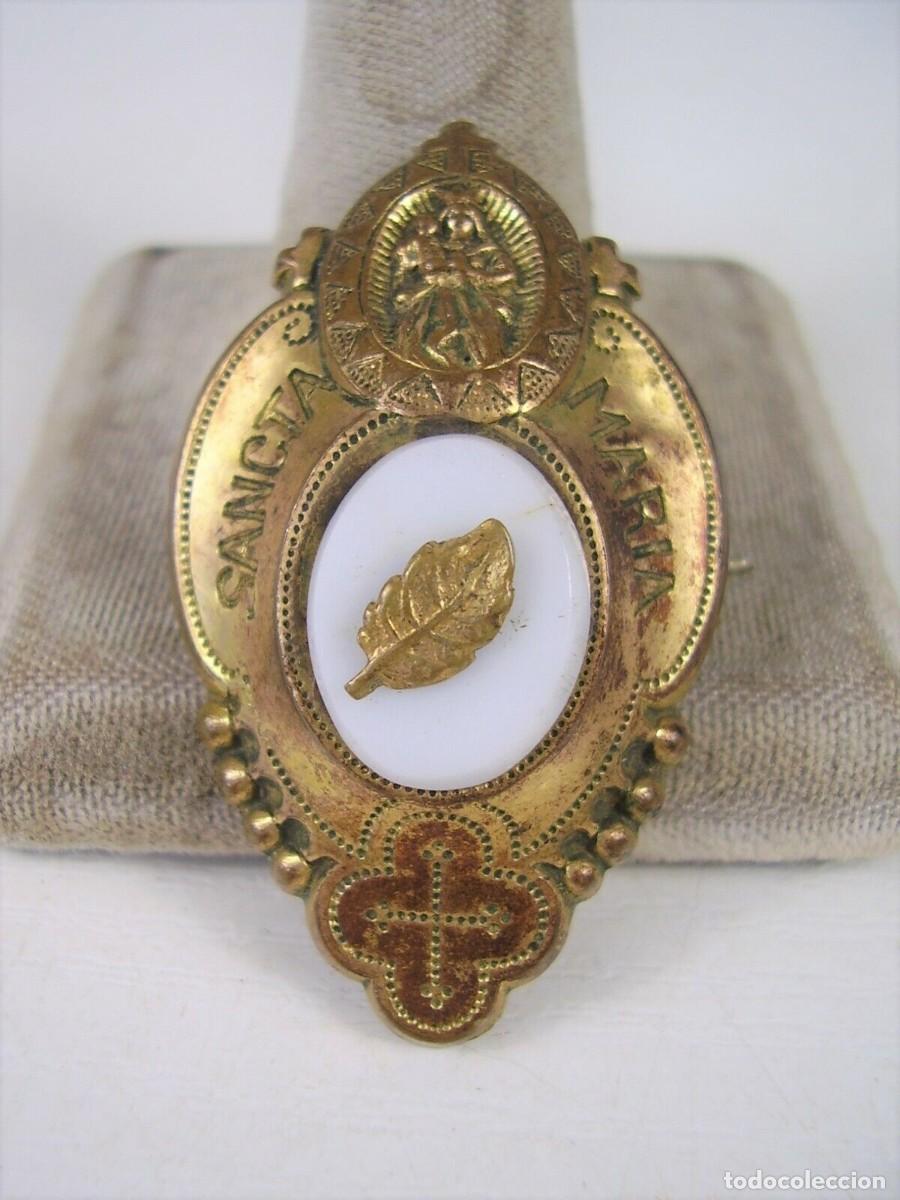 Joyeria: Antiguo broche, siglo XIX - Foto 1
