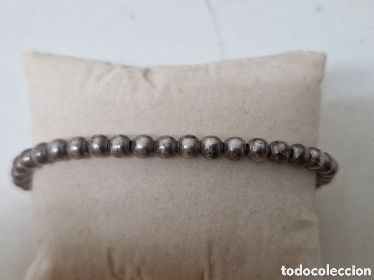 Joyeria: PULSERA DE PLATA DE LEY DE BOLAS - Foto 2