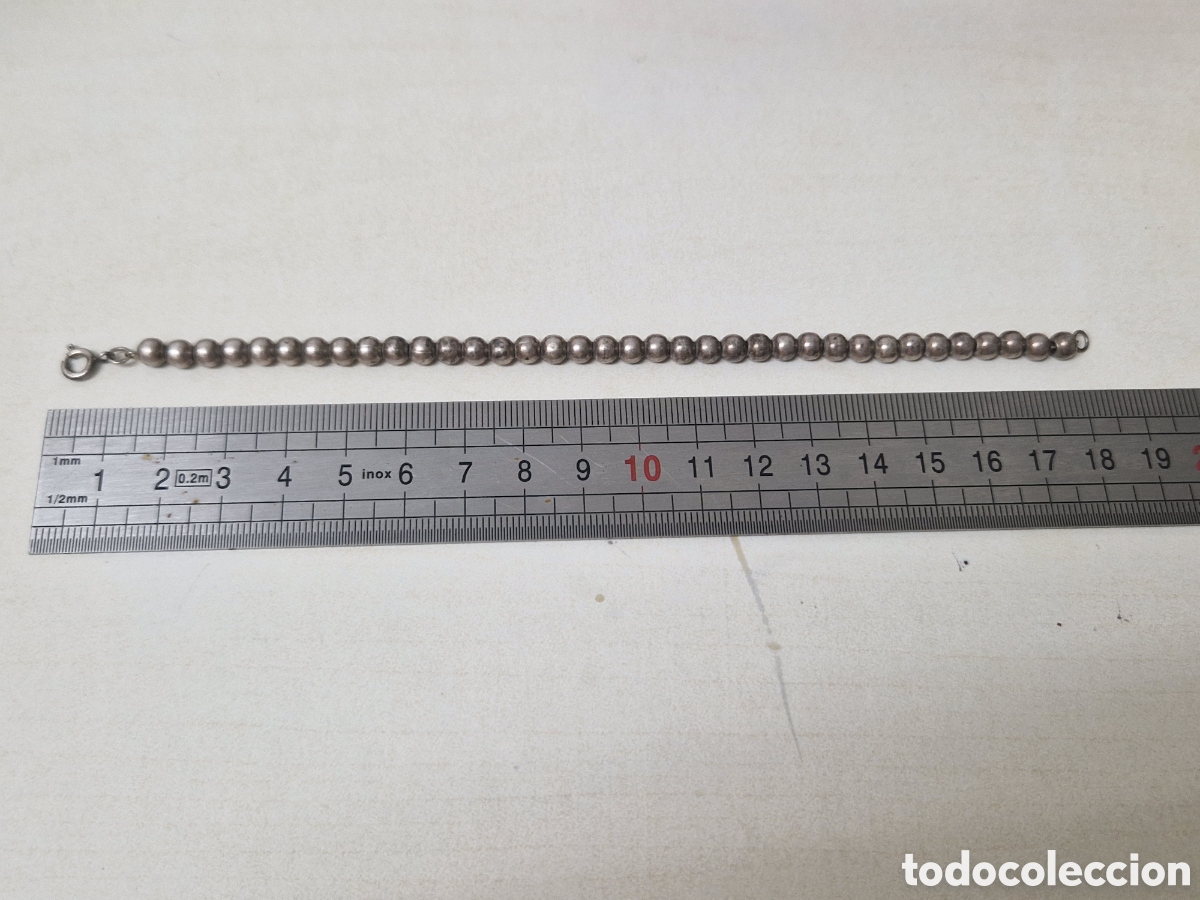 Joyeria: PULSERA DE PLATA DE LEY DE BOLAS - Foto 6