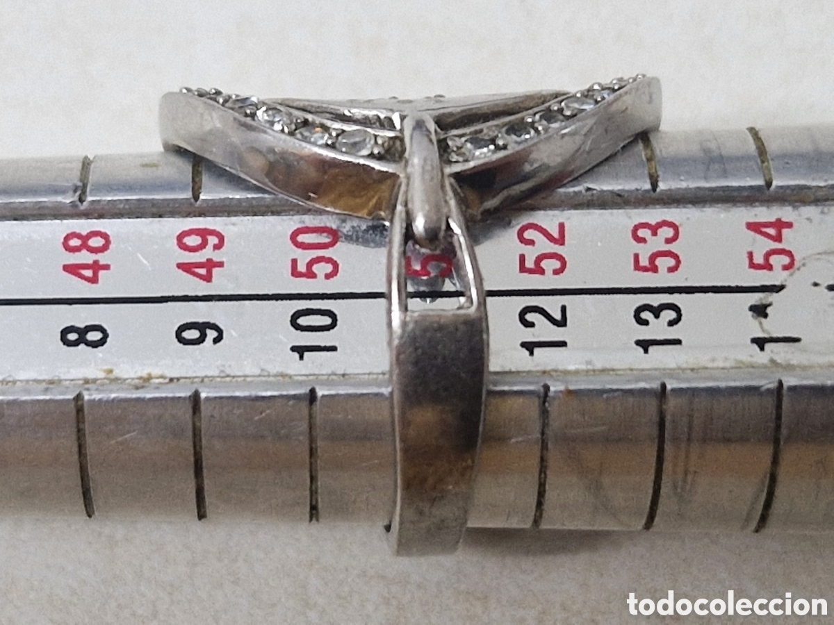 Joyeria: ANILLO DE PLATA Y CIRCONITAS - Foto 2