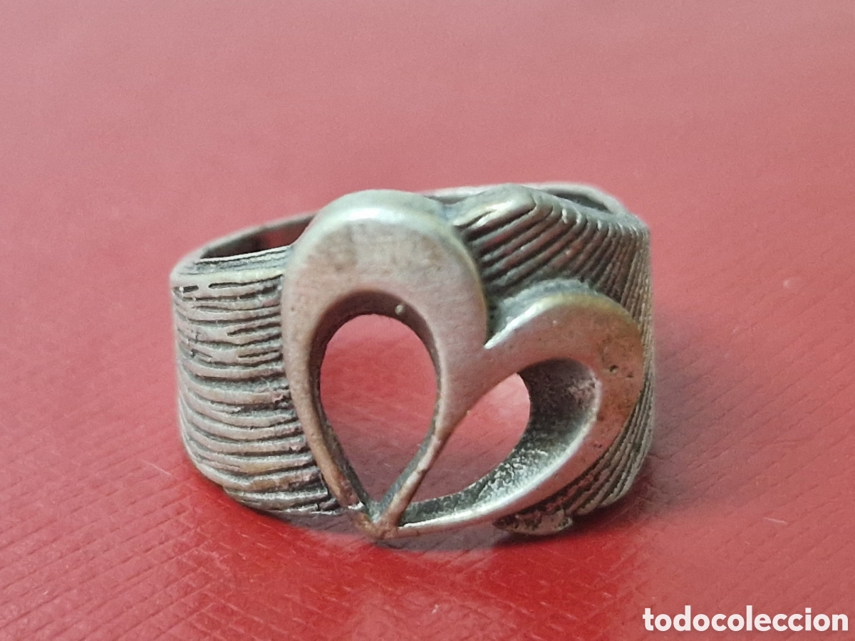 Joyeria: ANILLO EN PLATA DE LEY CORAZON - Foto 3
