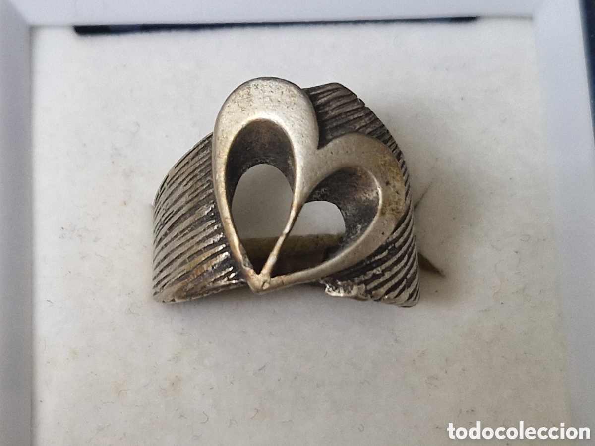 Joyeria: ANILLO EN PLATA DE LEY CORAZON - Foto 5
