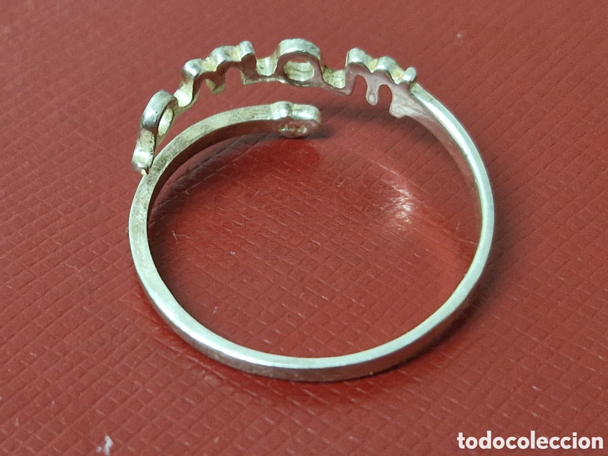 Joyeria: BONITO ANILLO PLATA DE LEY MAMA - Foto 4