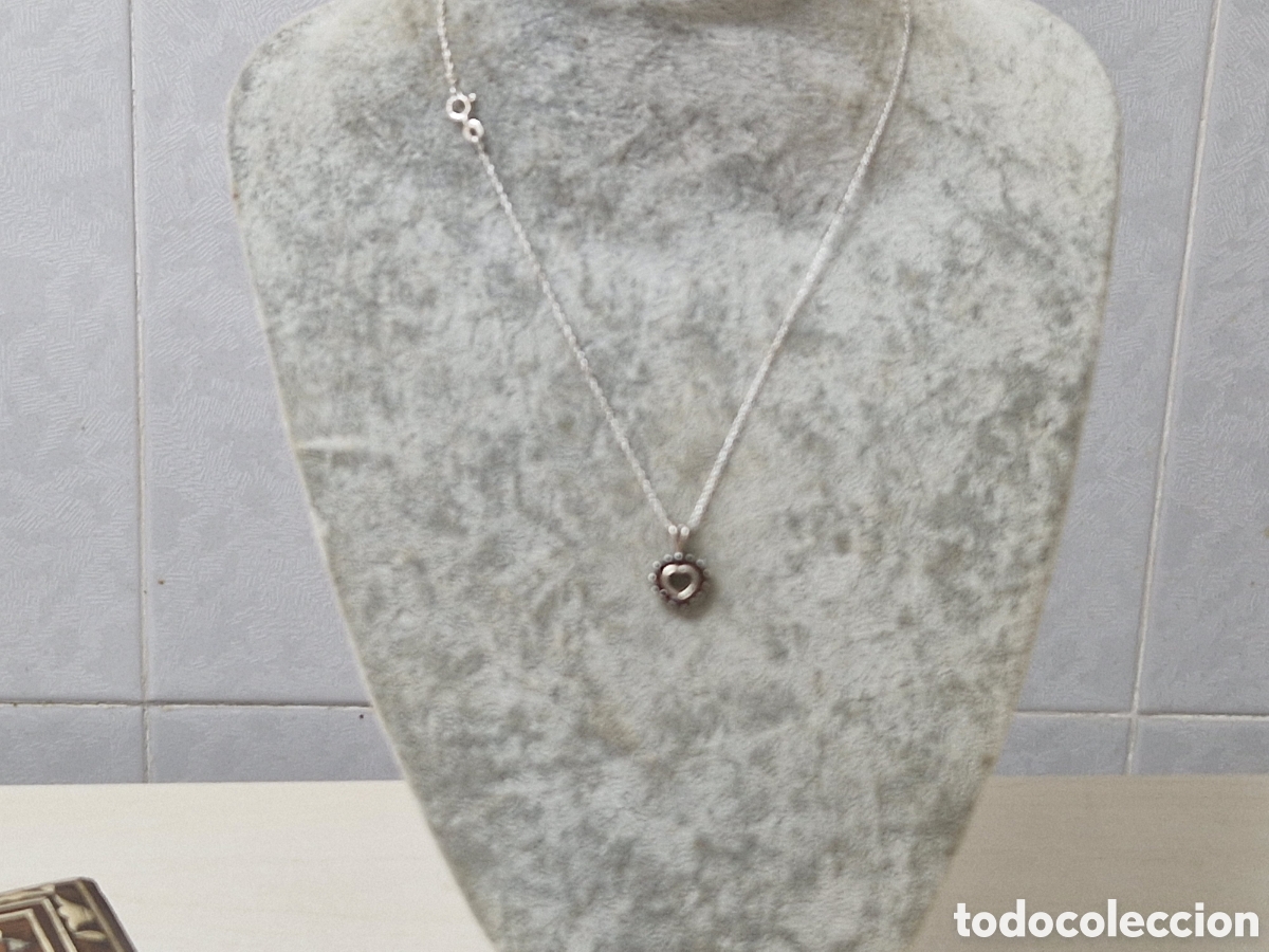 Joyeria: CORAZON PLATA Y GRANATES CON CADENA - Foto 11
