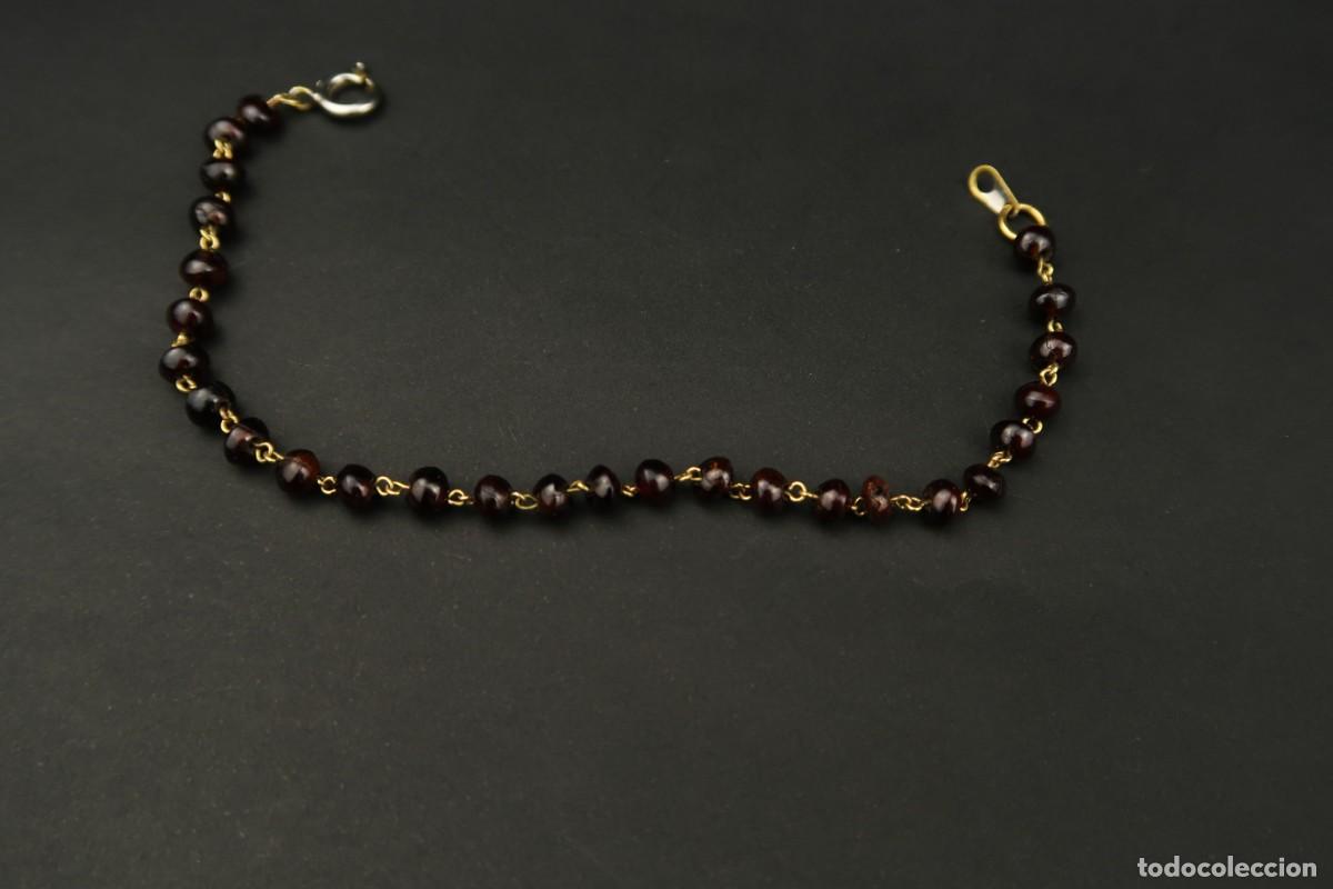 Joyeria: Antigua Pulsera de Metal Dorado - Foto 1