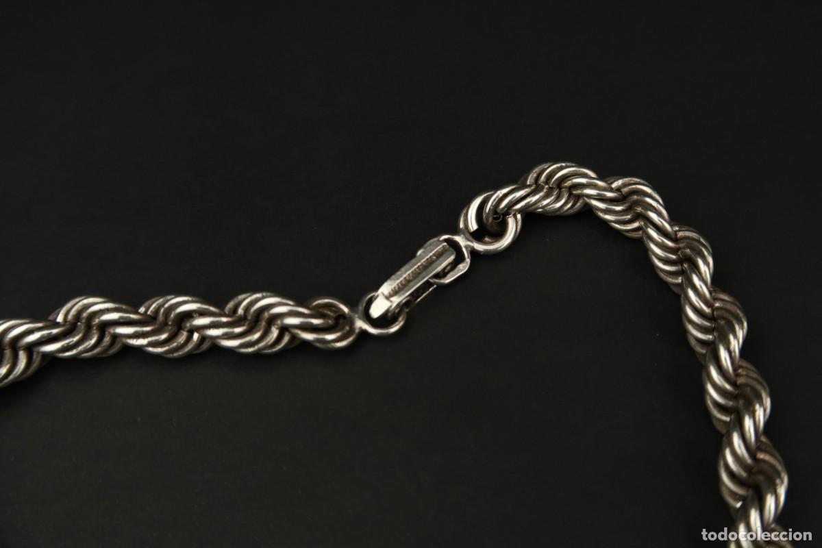 Joyeria: Antigua Cadena Cord&oacute;n de Plata - Foto 5