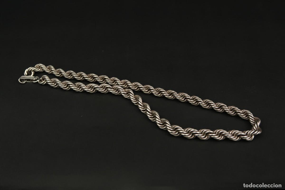 Joyeria: Antigua Cadena Cord&oacute;n de Plata - Foto 6