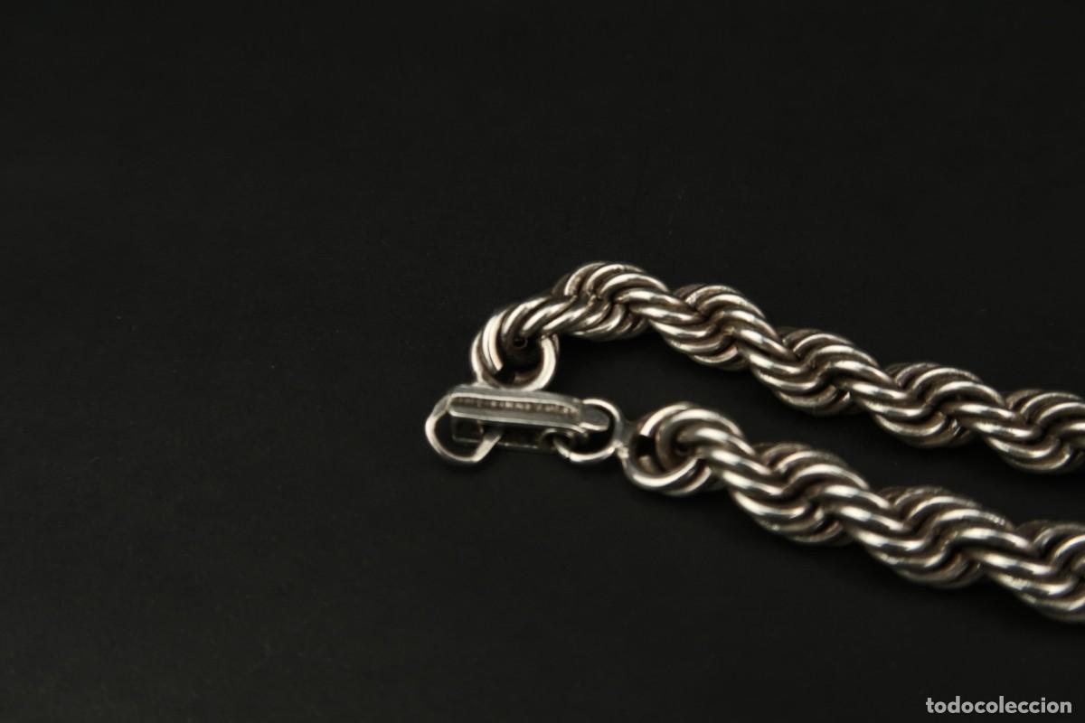 Joyeria: Antigua Cadena Cord&oacute;n de Plata - Foto 9