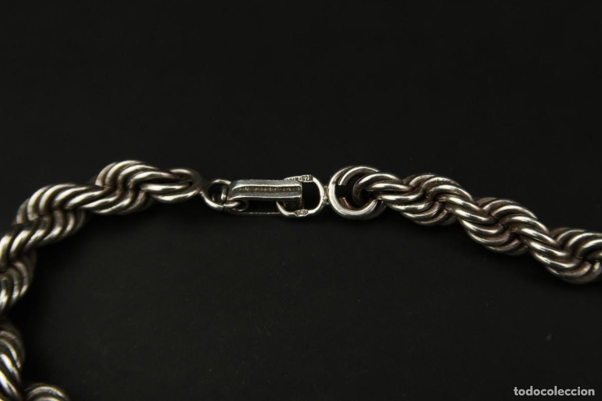 Joyeria: Antigua Cadena Cord&oacute;n de Plata - Foto 10