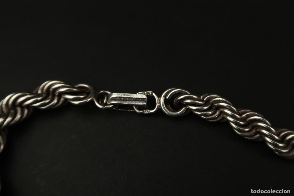 Joyeria: Antigua Cadena Cord&oacute;n de Plata - Foto 11