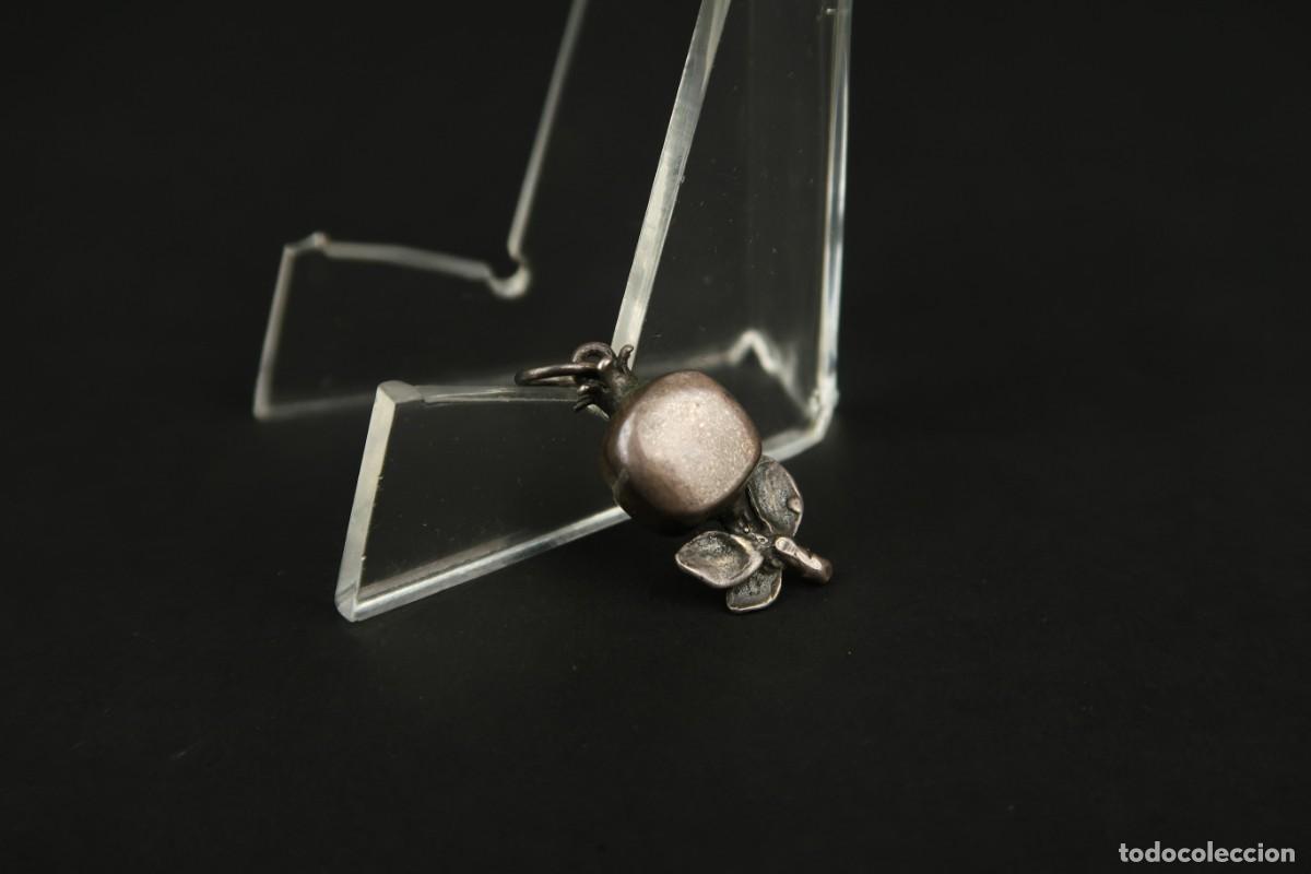 Joyeria: Antiguo Colgante Granada de Plata - Foto 6