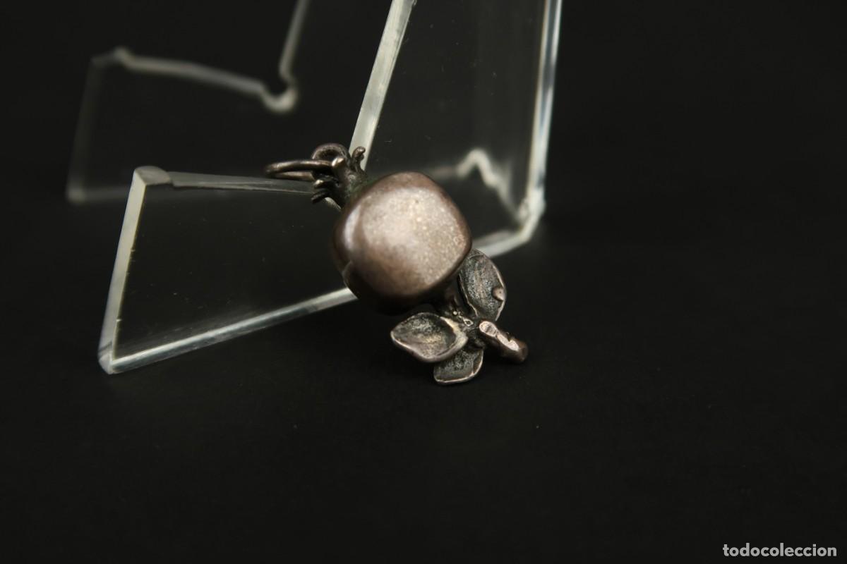 Joyeria: Antiguo Colgante Granada de Plata - Foto 8