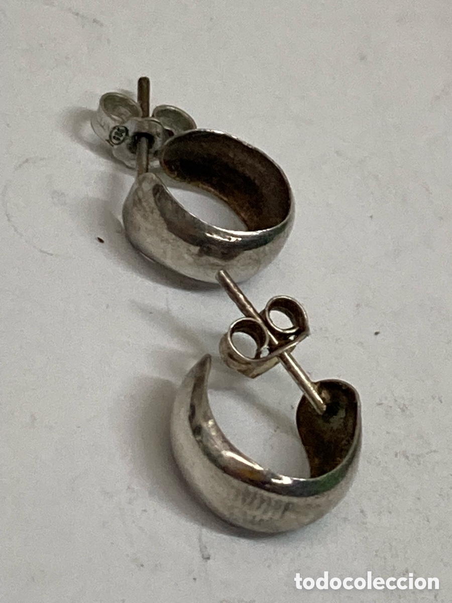 Joyeria: Pendiente de plata P197 - Foto 1