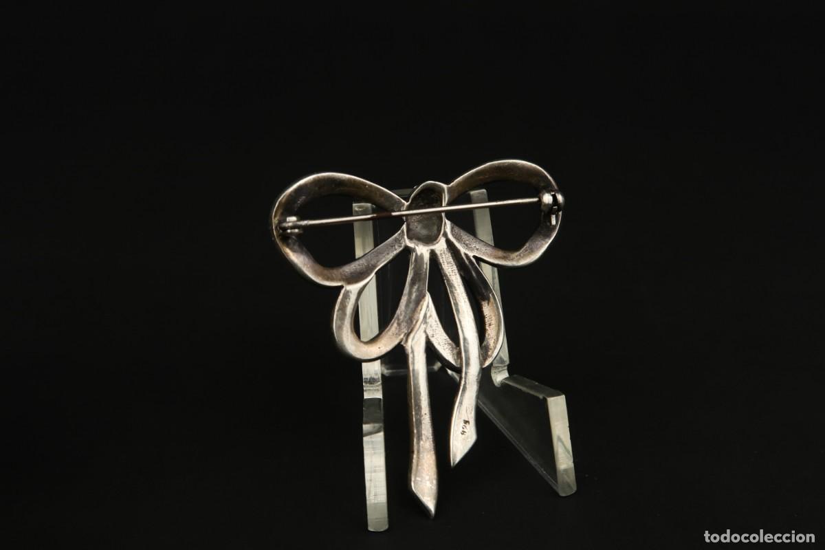 Joyeria: Antiguo Broche de Plata y Marcasitas - Foto 12