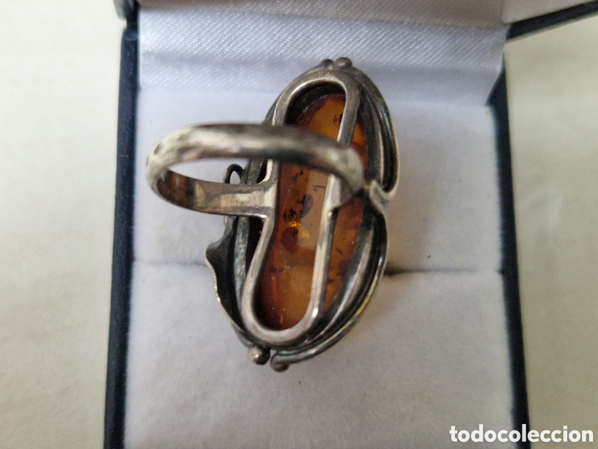 Joyeria: PRECIOSO ANILLO PLATA Y AMBAR - Foto 10