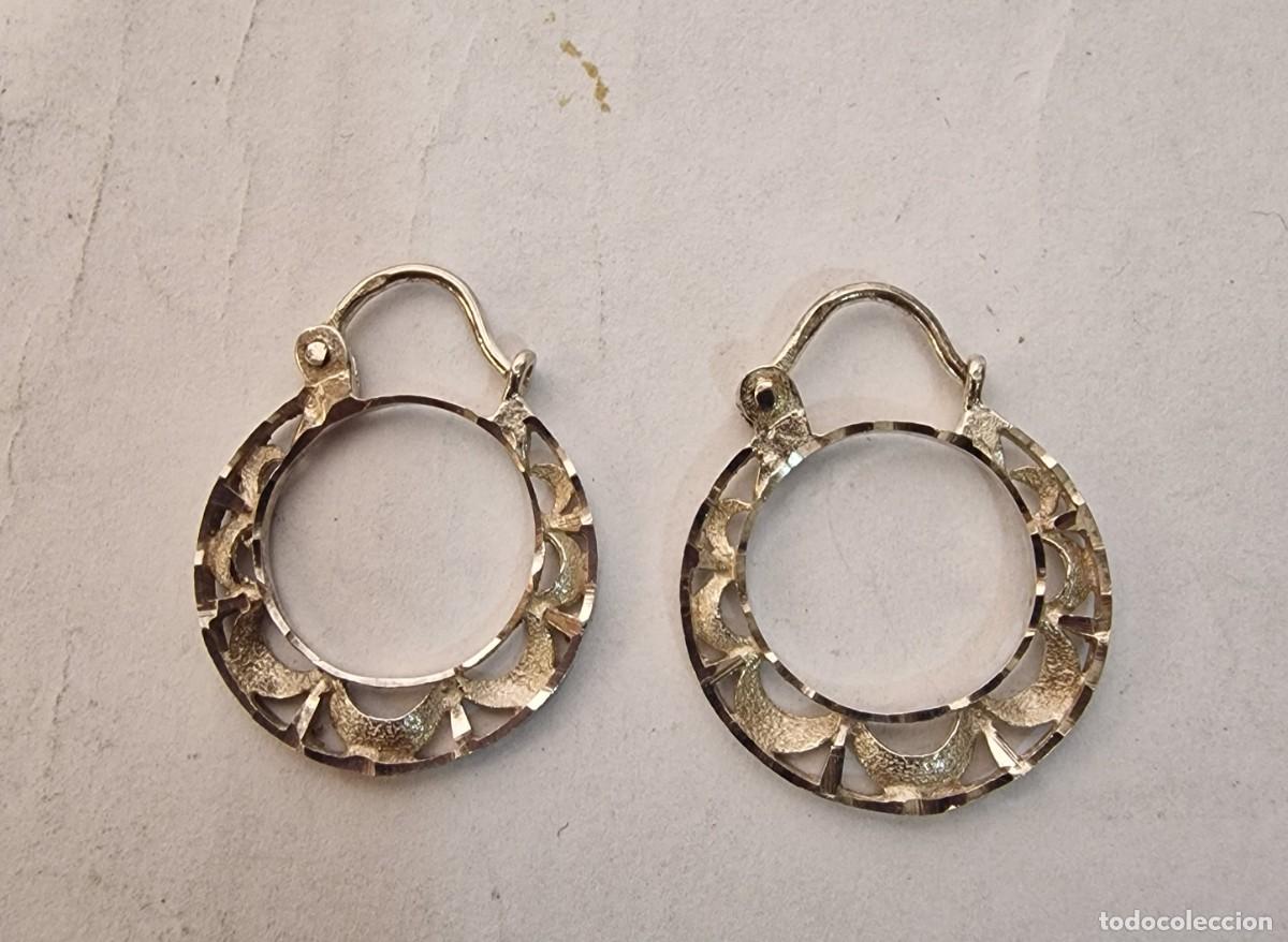 Joyeria: Pendientes arracadas de plata - Foto 2