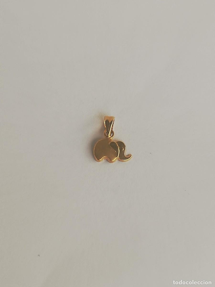 Joyeria: Colgante elefante en oro de 18k - Foto 1