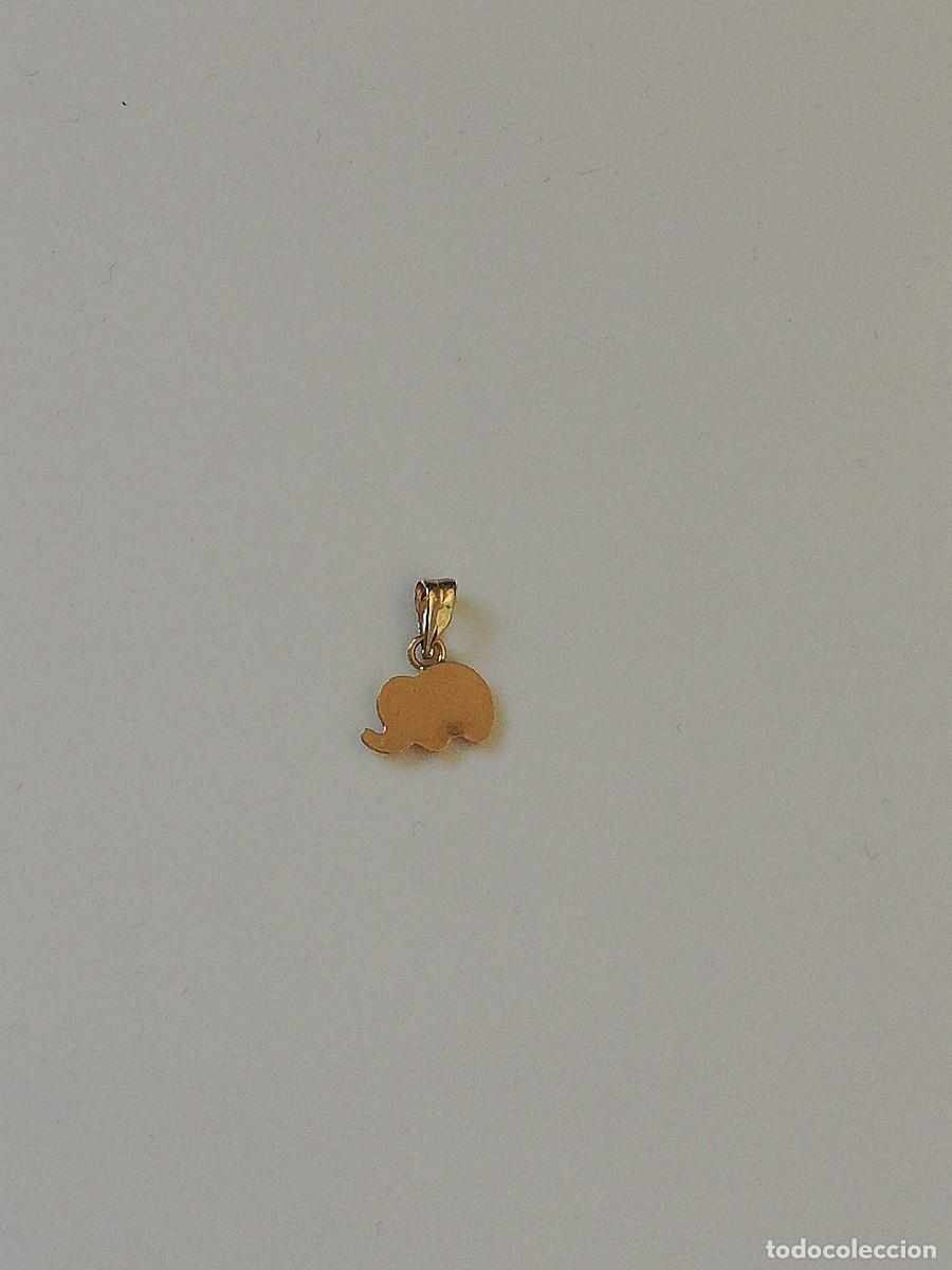 Joyeria: Colgante elefante en oro de 18k - Foto 2