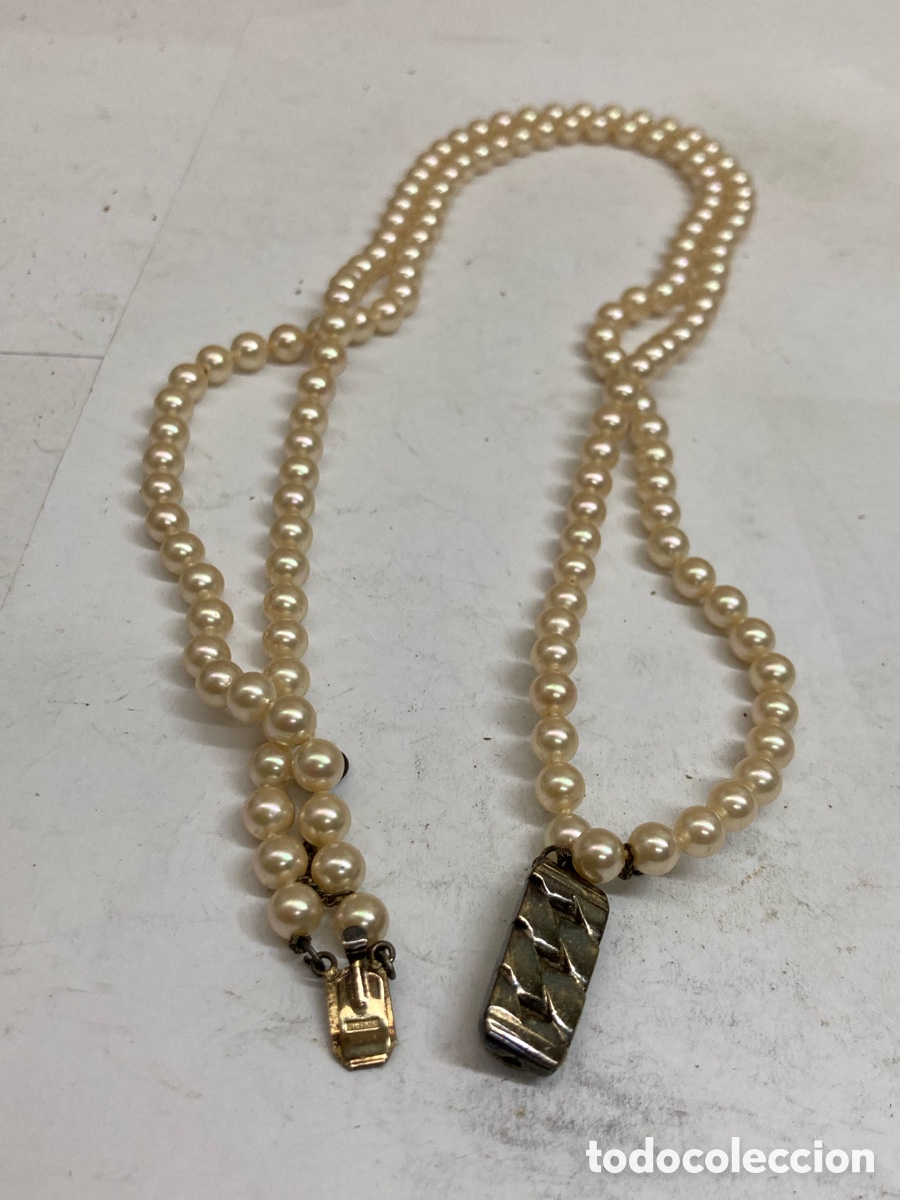 Joyeria: Collar de perlas y cierre plata COLL10 - Foto 2