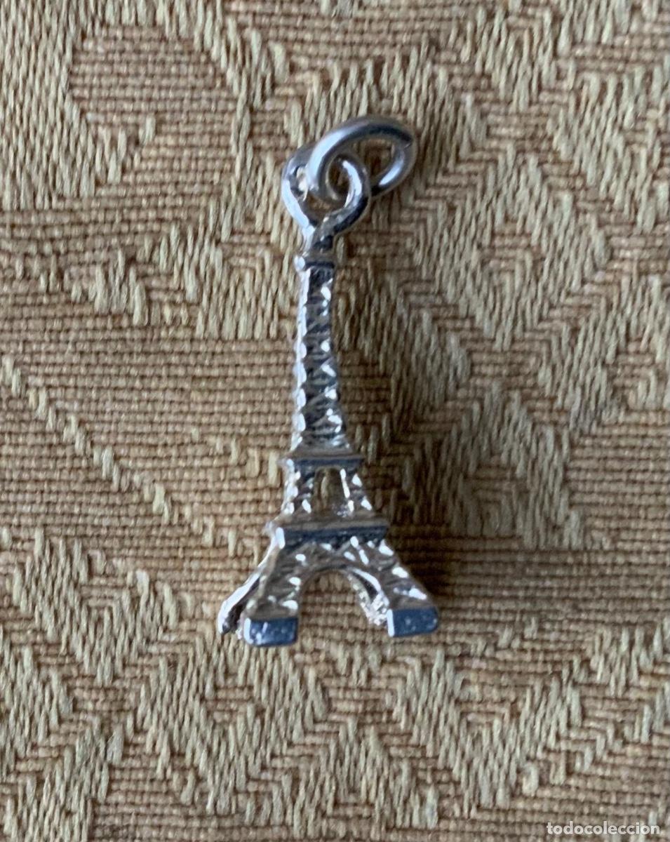 Joyeria: COLGANTE DE PLATA TORRE EIFFEL MINIATURA - Foto 2