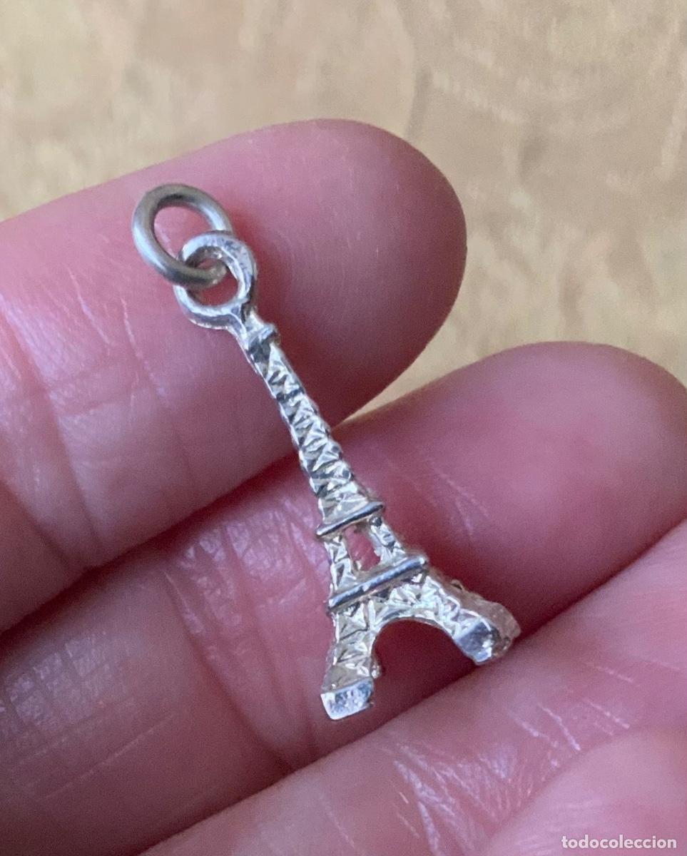 Joyeria: COLGANTE DE PLATA TORRE EIFFEL MINIATURA - Foto 3