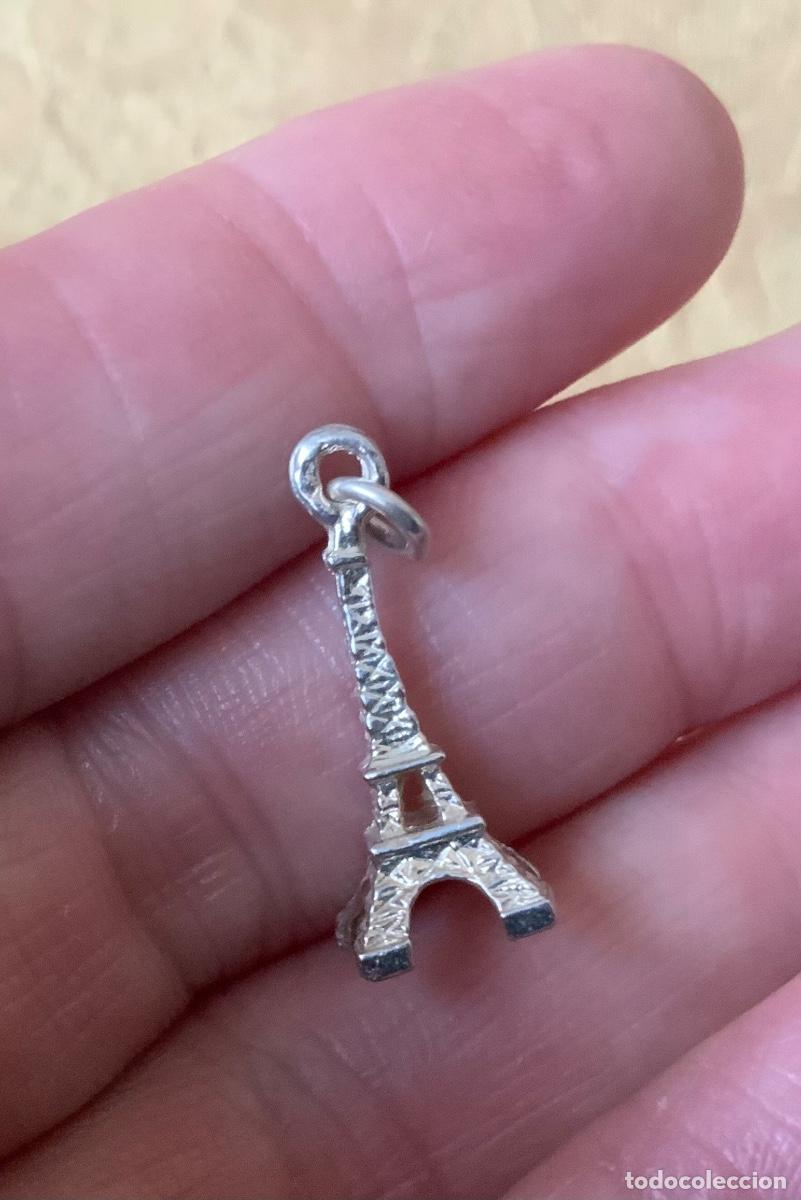 Joyeria: COLGANTE DE PLATA TORRE EIFFEL MINIATURA - Foto 4