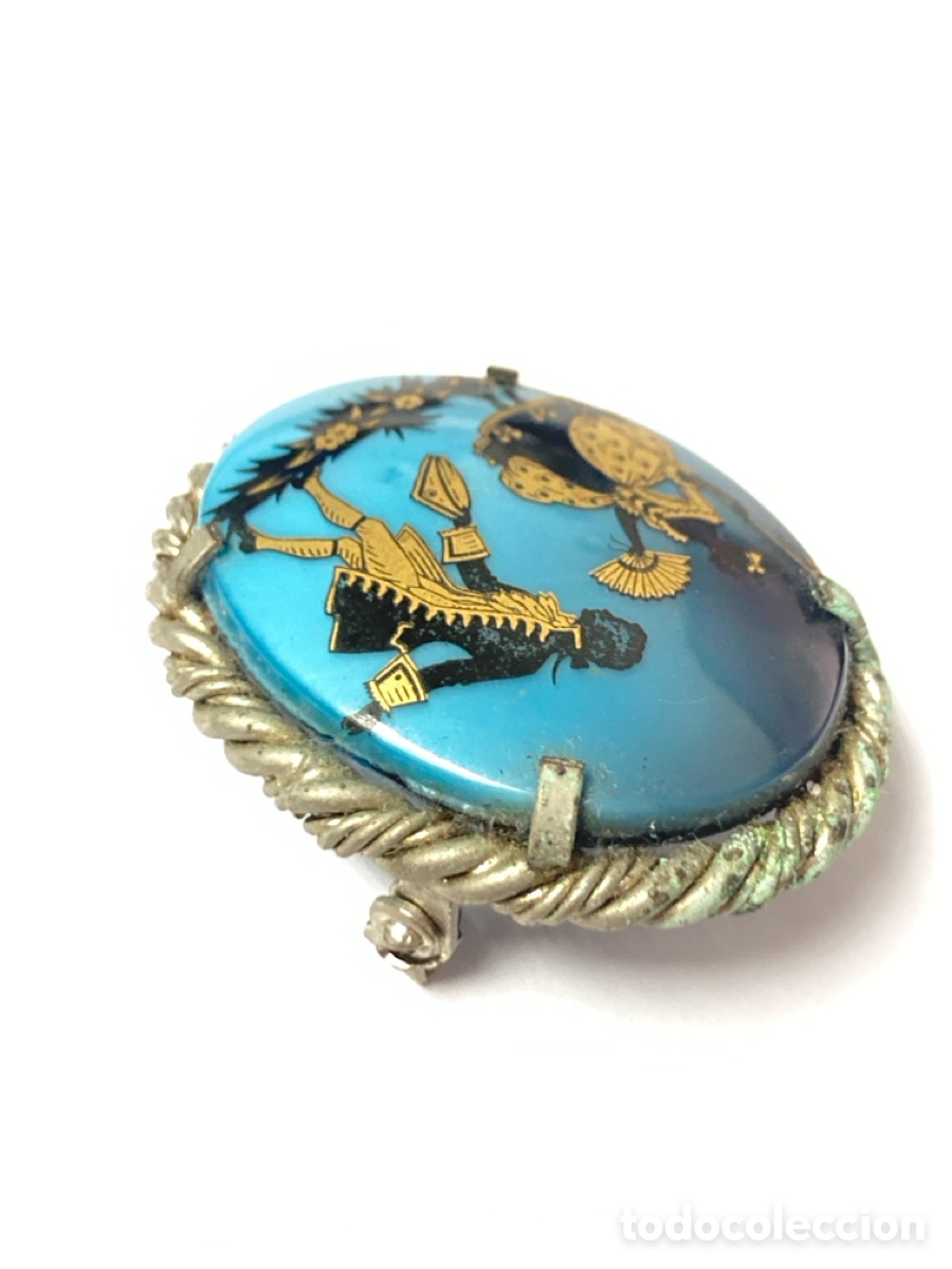 Joyeria: Broche estilo Limoges /B73 - Foto 4