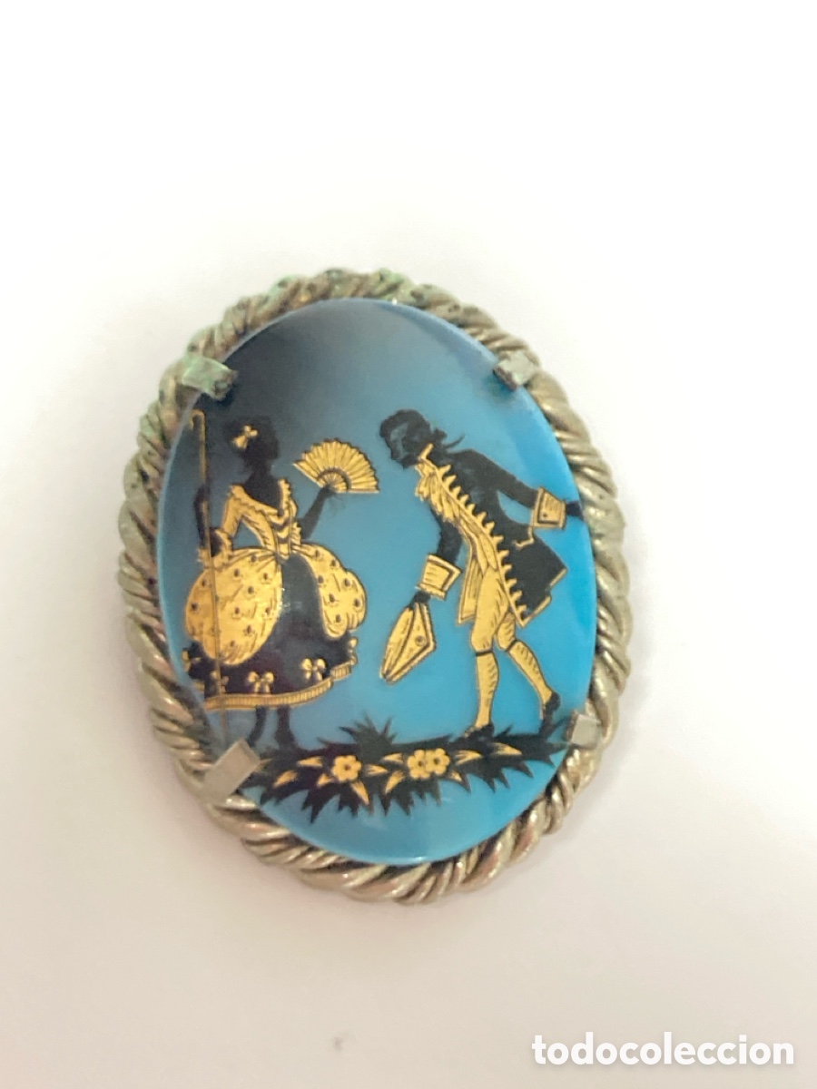 Joyeria: Broche estilo Limoges /B73 - Foto 1