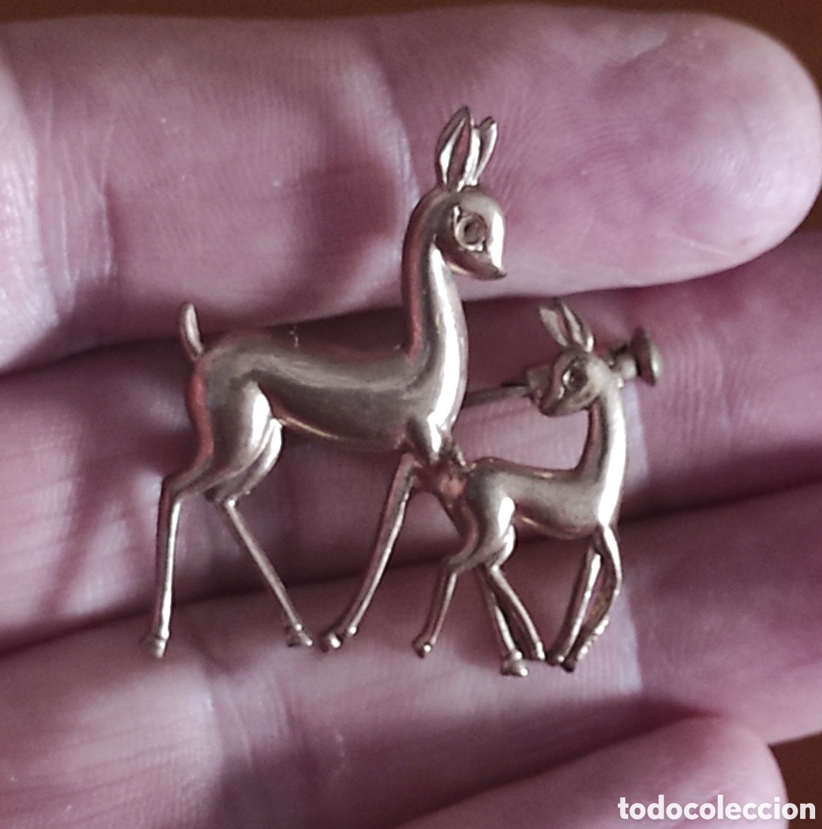 Joyeria: BROCHE - PAREJA DE CIERVOS - Foto 1