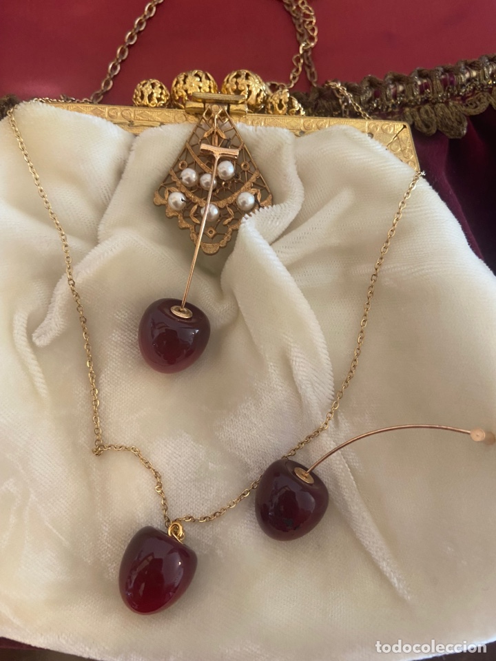 Joyeria: Conjunto cerezas muy bonito - Foto 3