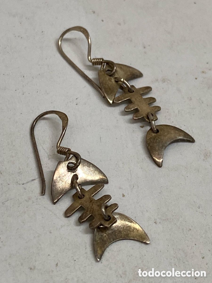 Joyeria: Pendiente de plata P200 - Foto 1