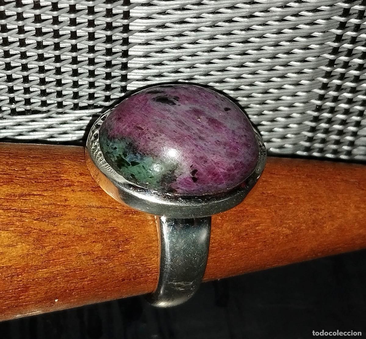 Joyeria: Anillo Rubi y plata de ley - Foto 1