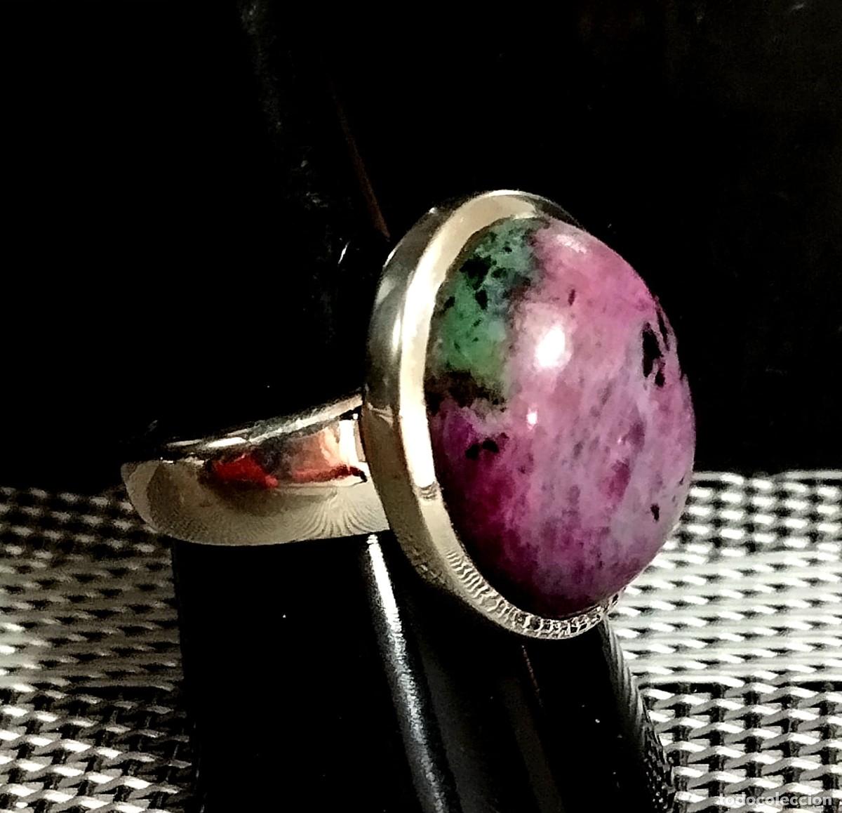 Joyeria: Anillo Rubi y plata de ley - Foto 5
