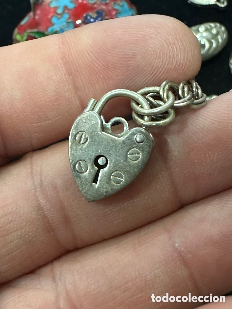 Joyeria: Pulsera de plata con chambers - Foto 3