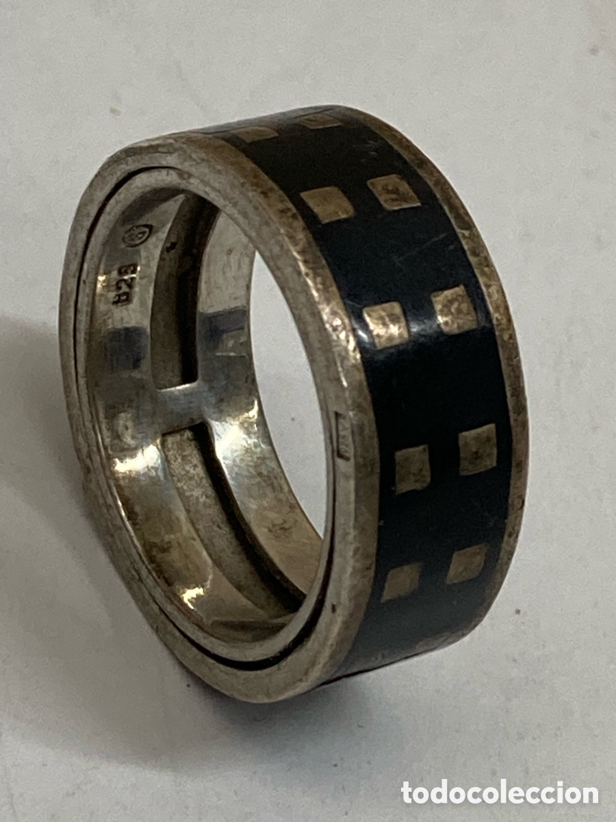 Joyeria: SORTIJA DE CABALLERO DE PLATA/ S262 - Foto 1