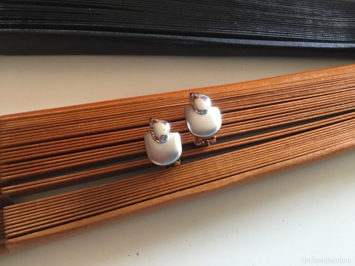 Joyeria: PENDIENTES RODIADOS CON CIERRE OMEGA MATE Y BRILLO. - Foto 5