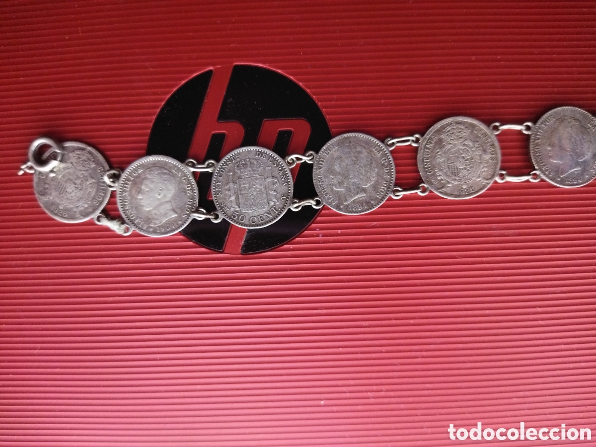 Joyeria: Pulsera monedas espa&ntilde;olas - Foto 4