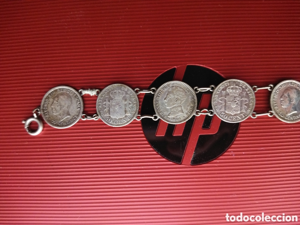 Joyeria: Pulsera monedas espa&ntilde;olas - Foto 5