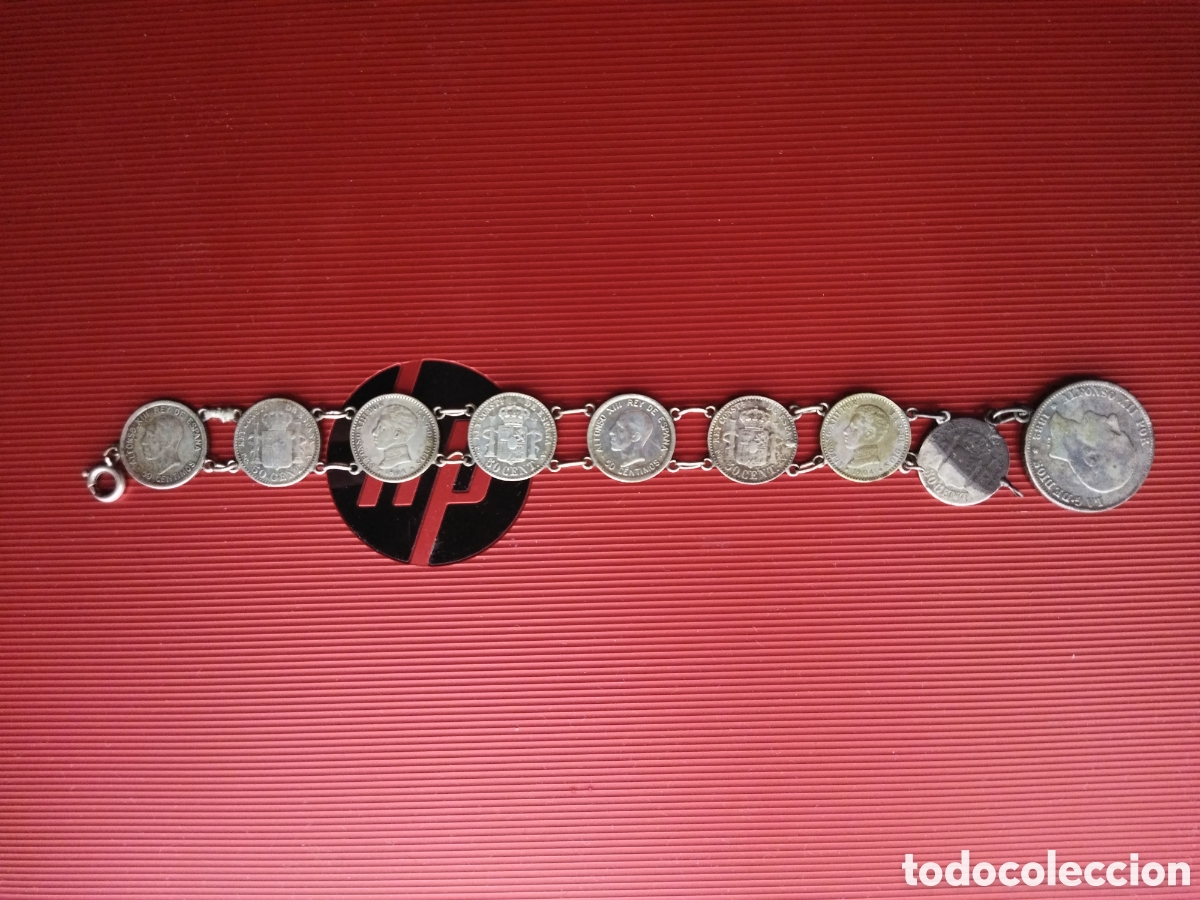 Joyeria: Pulsera monedas espa&ntilde;olas - Foto 1